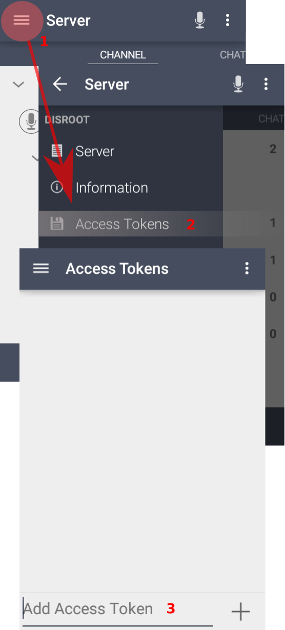 Accesso con token